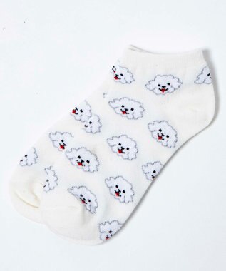 WEGO アニマル総柄ショートソックス