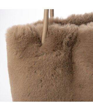 UNBILLION カシュカシュ cachecache / フェイクラビットハトメトートバッグ オーク