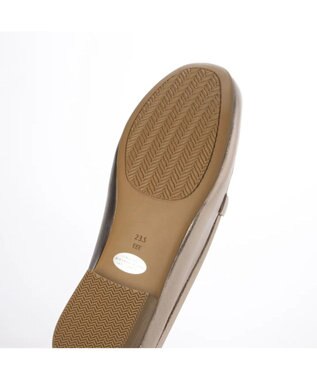 ing <ing>ビット付きモカシューズ ゴールド