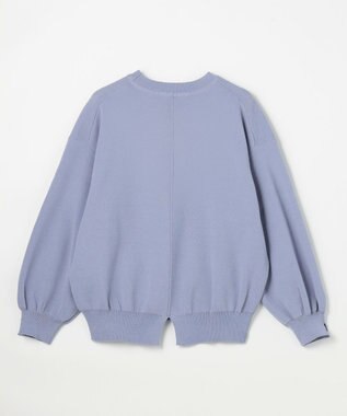 ANY スウェットライクニット ライトブルー