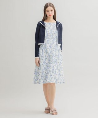 TOCCA 【洗える！】SCOOP フーディボレロ ネイビー系