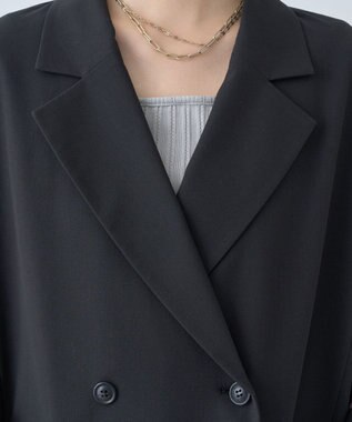 earth music&ecology 【セットアップ可】BIGジャケット Black