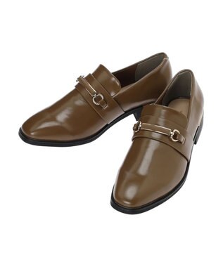 Green Parks ・ｒｉｃｈ　ｂｌｕｅ　ビットローファー Dark Beige