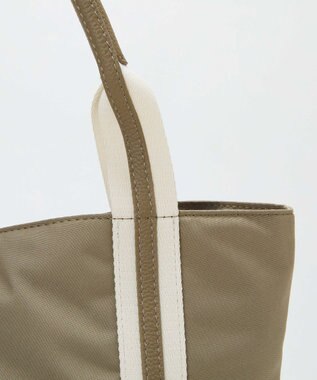 TOPKAPI 【TREASURE TOPKAPI】ソフトタッチ テープハンドル トートバッグ　A4 / 軽量 カーキ