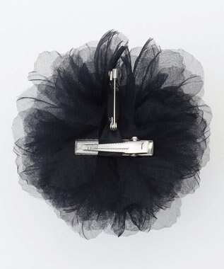 組曲 シフォンコサージュ ネイビー系