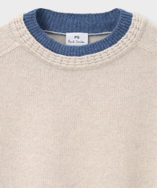 Paul Smith レイヤードディテール ニット エクリュ