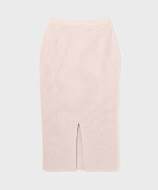 GRACE CONTINENTAL クーマラムニットスカート ベージュ