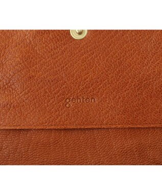 genten ゴートベーシック 名刺入れ チャ