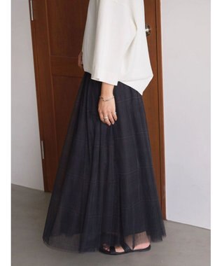 AMERICAN HOLIC チュールギャザースカート Check