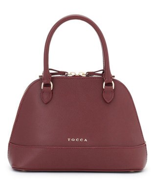 TOCCA LE SOMMET MINI BUGATTI BAG レザーバッグ レッド系