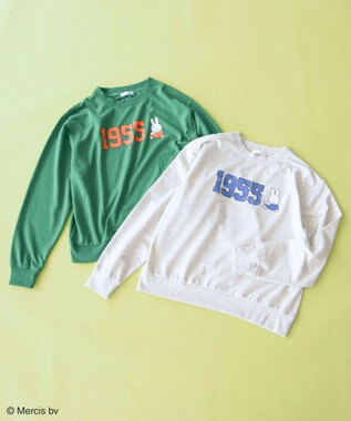 Green Parks Ｍｉｆｆｙ／ナンバーロゴミニ裏毛プルオーバー Green