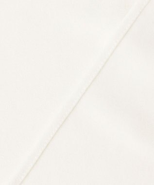 ICB 【洗える】マラボーテジョーゼット デザインカットソー オフホワイト系