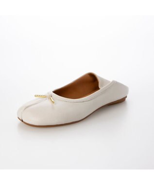 ing <ing>足袋デザインバレエシューズ ホワイト