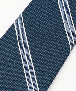 J.PRESS MEN 【STRUCTURE MIX COLLECTION】レジメンタル ネクタイ ターコイズブルー系2