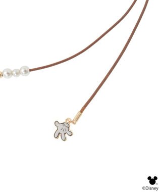 earth music&ecology 【予約】Disney/ミッキーモチーフチョーカー ブラウン
