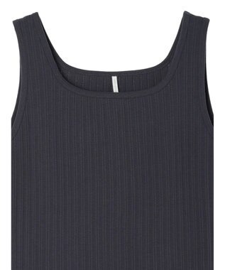 AMERICAN HOLIC 針抜きメッシュタンクトップ Charcoal Gray