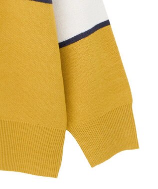 Green Parks ハリー・ポッター／ジャガードラインニット Yellow