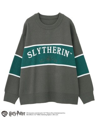 Green Parks ハリー・ポッター／ジャガードラインニット Charcoal Gray