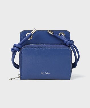 Paul Smith スレートフォールド カード&コインケース ブルー