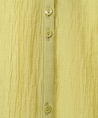 CRAFT STANDARD BOUTIQUE ジョーゼットスキッパーシャツ Yellow