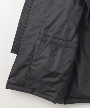 JOSEPH ABBOUD MOUNTAIN 【ECOファー/9ポケット/ホワイトグース/ユニセックス】ウールライクアウトドア ダウンコート グレー系