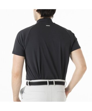 ZERO HALLIBURTON 【吸水速乾・抗菌防臭】 モックネックTシャツ ZHG-M5S5a 82949 ネイビー