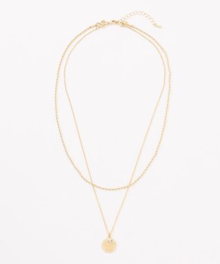 ANY ２連コインネックレス ゴールド