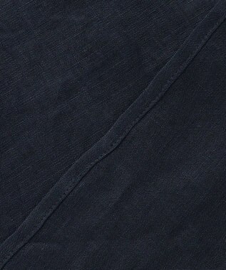 J.PRESS LADIES S 【WEB限定カラーあり・2way】リネン シャツ ブラウス ネイビー系