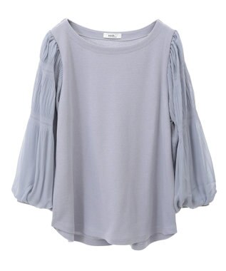 earth music&ecology マジョリカプリーツプルオーバー Sax