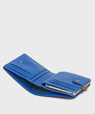 Paul Smith デイジーレザー がま口財布 ブラック