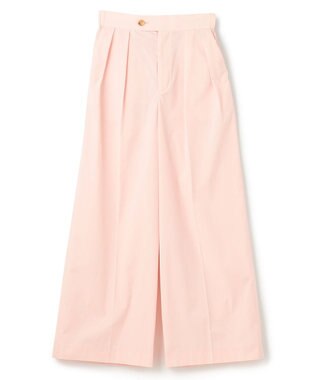 NAVE 【ReNave・セットアップ可/洗える/接触冷感/UVケア】コットンポリブロード パンツ ピンク系