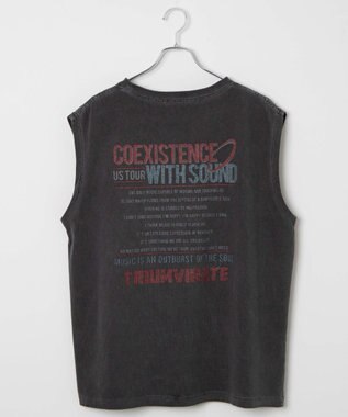 WEGO 【ユニセックス着用アイテム/手洗い可】ピグメントグラフィックノースリーブ 柄2