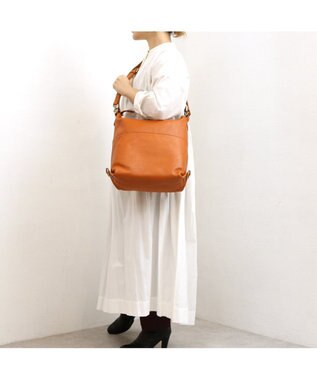 UNBILLION アトランタ ATLANTA / 牛革2wayリュック キャメル