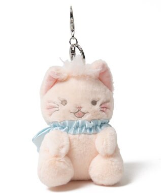 WEGO おめかしcatぬいぐるみキーホルダー ピンク