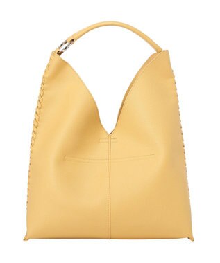 Green Parks かがりトライアングルトートｉｎポーチ Yellow