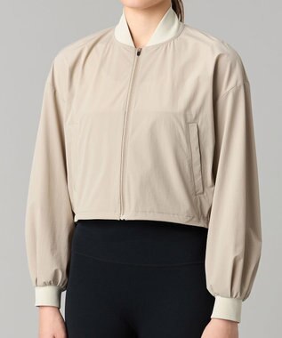 Chacott Chacott BALANCE UVケアタフタジップジャケット グレージュ