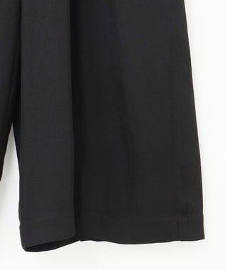 23区 【SACRA】アセテートブライトツイル サロペット ブラック系