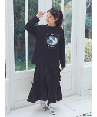 earth music&ecology Ｄｉｓｎｅｙ／キラキラフィガロロンＴ Black