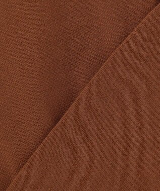 J.PRESS MEN 【WEB・一部店舗限定】Blancket Stitch Knit Polo ダークブラウン系