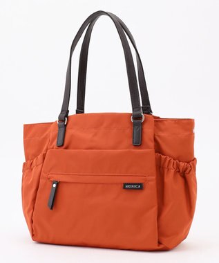 LA BAGAGERIE 【MONICA】ポーチ付き3WAYトートバッグ オレンジ