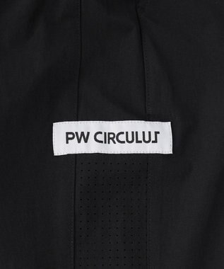 PW CIRCULUS 【WOMEN】サイドパンチング テーパードパンツ ゴルフウェア レディース ブラック系