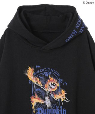 Green Parks ナイトメア／グラフィックプリントパーカー Black