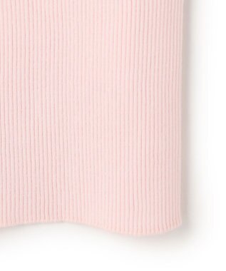 ICB L オーガニックコットン リブニット ライトピンク