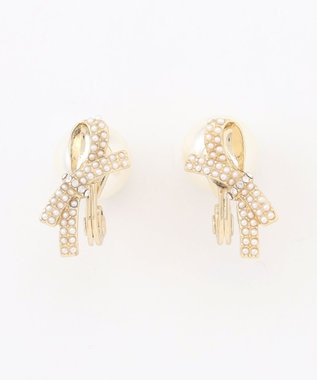 組曲 リボンパール2WAYイヤリング