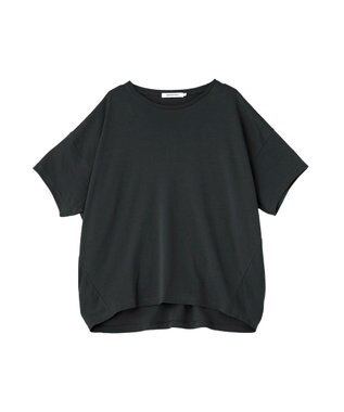 AMERICAN HOLIC 【接触冷感+UVカット】半袖コクーンカットプルオーバー Navy