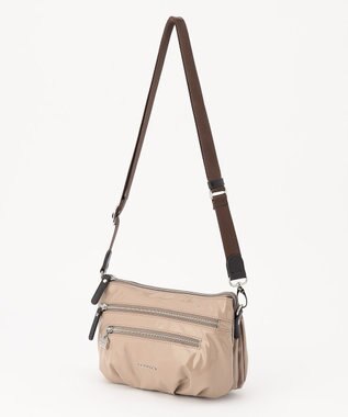 LA BAGAGERIE プリュイ ショルダーバッグ Sサイズ グレージュ