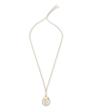 23区 ホーン ネックレス ベージュ系