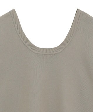 Green Parks ・ＥＬＥＮＣＡＲＥ　ＤＵＥ　２ｗａｙニットプルオーバー Gray Beige