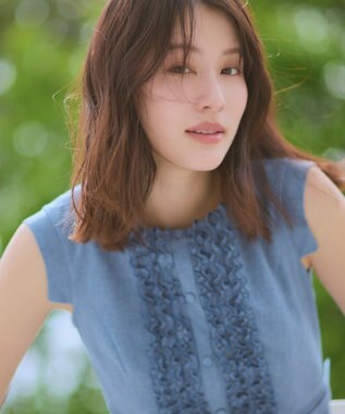 TOCCA 【00サイズあり】BUTTER ROSETTE ドレス ダルブルー系