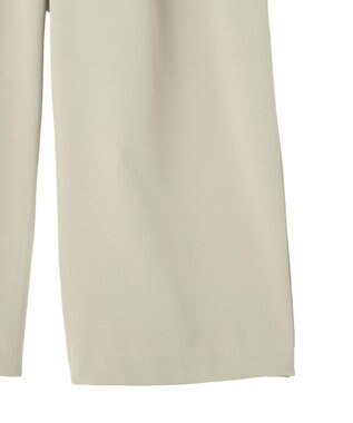 CRAFT STANDARD BOUTIQUE ハイウェストベルトワイドパンツ Light Beige